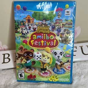 Wii U Nintendo Animal Crossing Amiibo Festival Game